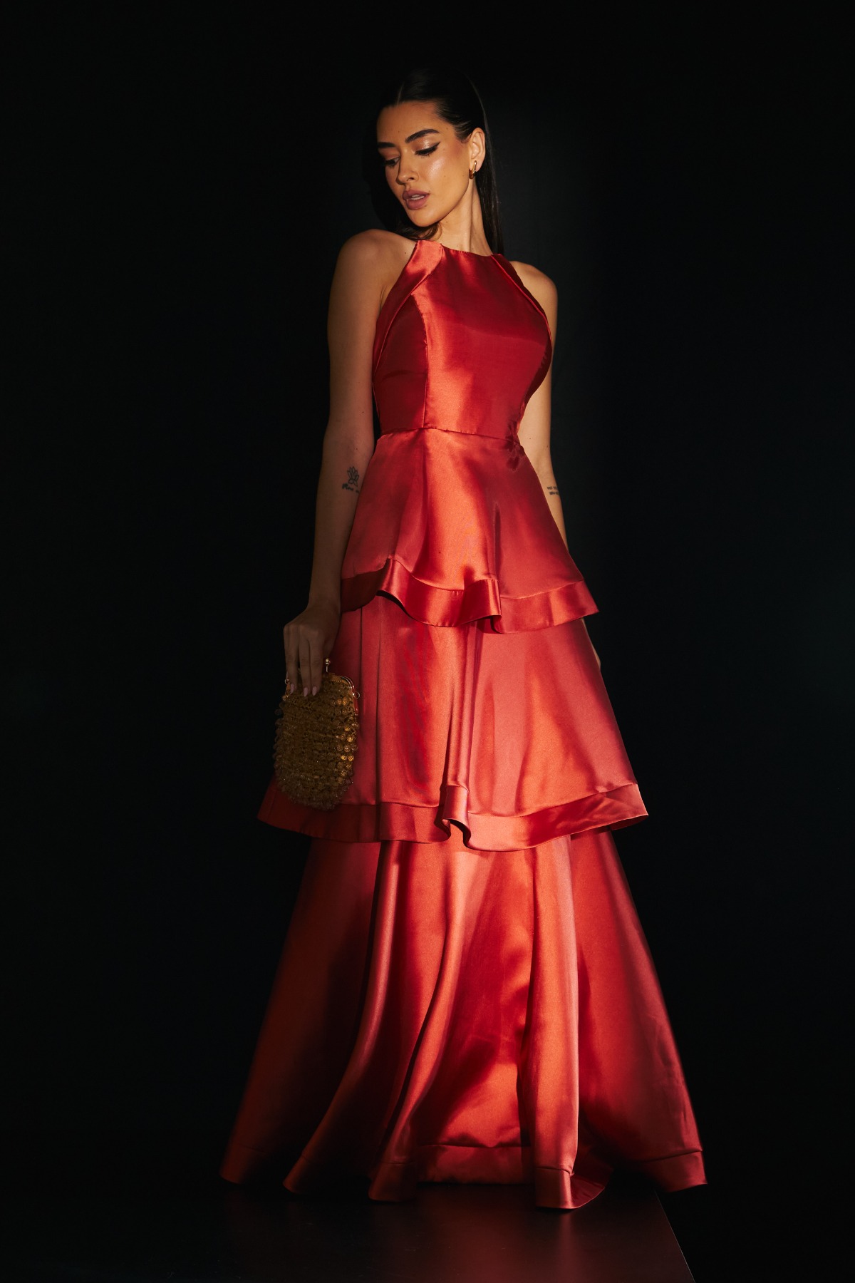 Vestido Ayra Terracota