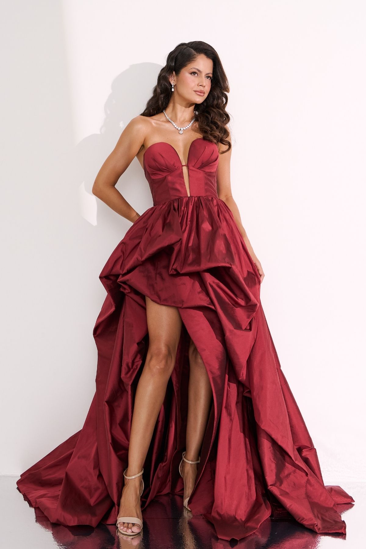 Vestido Ophelia Marsala