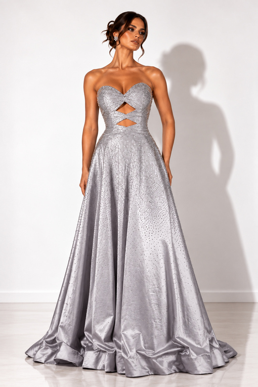 Vestido Cosmo Prata